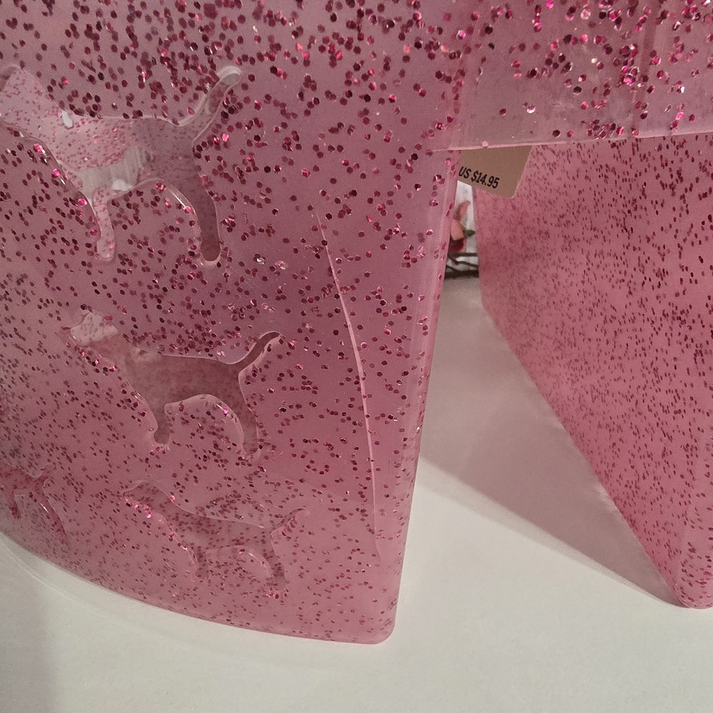 VS PINK Dog Shower Caddy Pink Sparkle - Picture 4 of 4